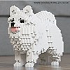 Pomeranian Jekca (Dog Lego) White